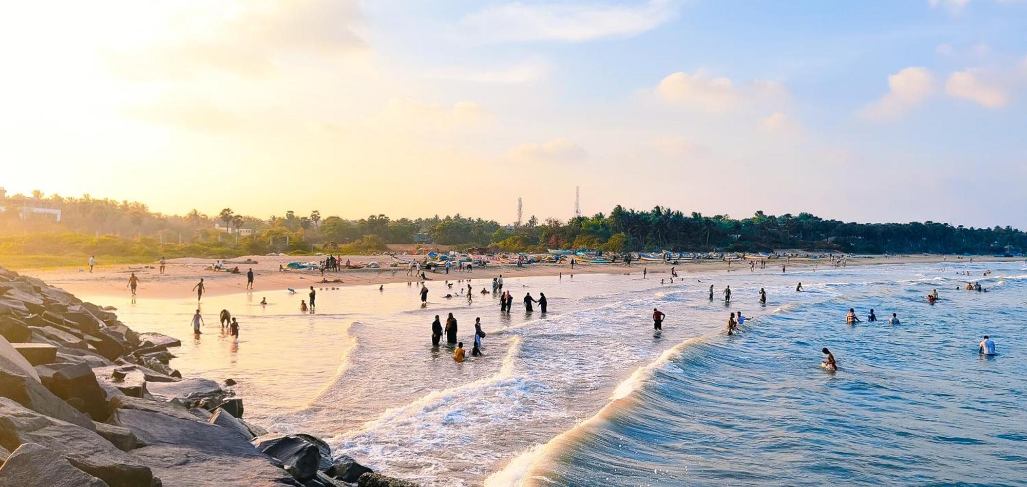 The Elite Beachview Pondicherry Esterno foto